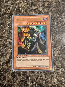 Yugioh Invader of Chaos - TLM-ENSE1 - Limited Ultra Rare - MP - Image 1