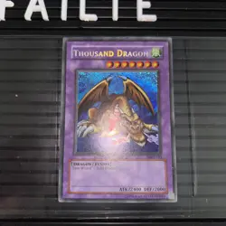 Thousand Dragon MRD-143 Secret Rare Unlimited Reverse Foil LP Yugioh metal - Image 1