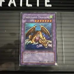 Thousand Dragon MRD-143 Secret Rare Unlimited Reverse Foil LP Yugioh metal - Image 2