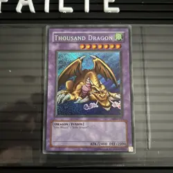 Thousand Dragon MRD-143 Secret Rare Unlimited Reverse Foil LP Yugioh metal - Image 3