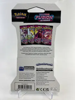 Pokemon TCG: Sword & Shield-Fusion Strike Sleeved Booster Pack - 10 Cards 820650809163 - Image 2