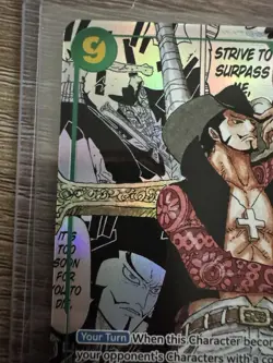 Dracule Mihawk OP14 Manga (English) Fresh Pull ONE PIECE TCG MIHAWK MANGA - Image 3