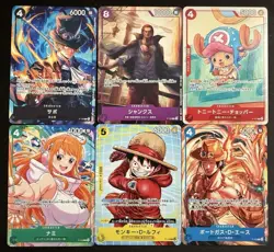 SEALED One Piece Mcdonalds 2025 Japanese Promo Card Complete Set Of 6 US SELLER - Image 1