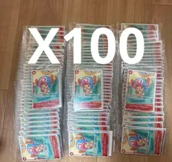One Piece Mcdonald's 2025 Promo Card Game Complete Set Japanese 100 Packs - Image 1