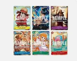 One Piece Mcdonald's 2025 Promo Card Game Complete Set Japanese 100 Packs - Image 4