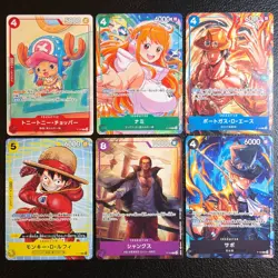 One Piece Card Chopper, Nami, Luffy Mcdonald's 2025 Promo Complete Set Japanese - Image 1