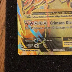 M Charizard EX (Full Art) 101/108 Pokemon XY Evolutions Holo 2016 - LP - Image 4