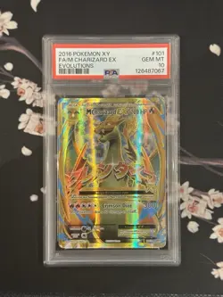 M Charizard EX - Full Art - 101/108 - Holo - XY Evolutions - Pokemon - PSA 10 - Image 1
