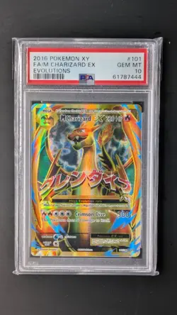 M Charizard EX - Full Art - 101/108 - Holo - XY Evolutions - Pokemon - PSA 10 - Image 1