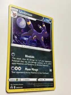 Umbreon SWSH129 Black Star Promo Evolving Skies Blister Pokemon TCG NM-LP - Image 2