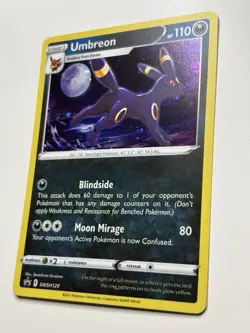 Umbreon SWSH129 Black Star Promo Evolving Skies Blister Pokemon TCG NM-LP - Image 3
