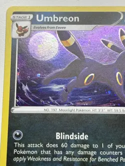 Umbreon SWSH129 Black Star Promo Evolving Skies Blister Pokemon TCG NM-LP - Image 5