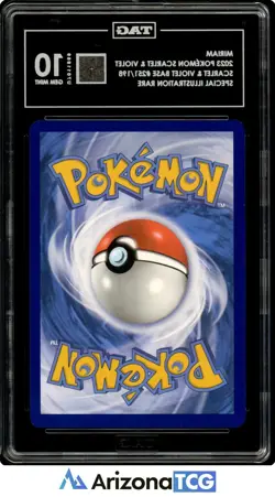 Pokemon 2023 Miriam 251/198 Full Art SIR Scarlet & Violet Base GEM MINT TAG 10 - Image 2
