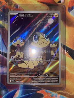 Helioptile 143/132 Illustration Rare ME01: Mega Evolution Pokemon TCG NM - Image 4