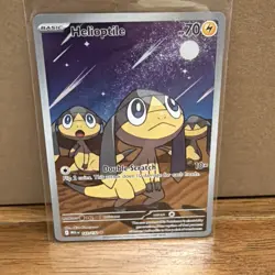 Helioptile 143/132 ME01: Mega Evolution Illustration Rare Pokemon TCG Card NM - Image 1