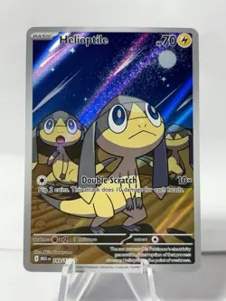 Helioptile 143/132 Illustration Rare ME01: Mega Evolution Pokemon TCG NM - Image 1