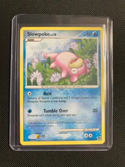 Pokemon TCG Slowpoke 82/106 Great Encounters Common Card (LP) - Image 3