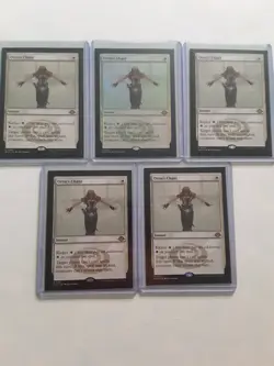 5 mtg orim's chant cards 1 foil n/m never played - Image 1