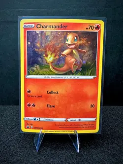 Charmander SWSH092 SWSH: Sword & Shield Black Star Promo Pokemon TCG Card LP - Image 1