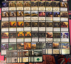 MTG - 60 CARD ABZAN WARRIOR +1/+1 COUNTER DECK - SINKHOLE SURVEYOR, DALKOVAN ~ - Image 1