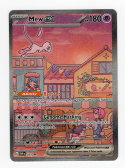 Mew ex 053 Pokemon TCG Scarlet & Violet Promo Cards NM - Image 1