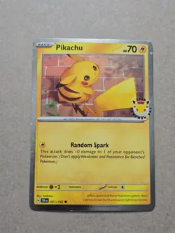 Pikachu (Pokemon Day 2026) 051/162 Miscellaneous Cards & Products Holo - Image 1