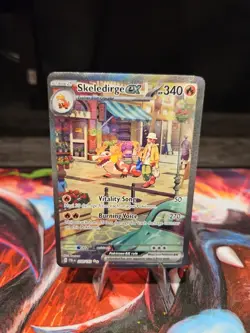 Pokemon Cards Skeledirge ex 258/193 Illustration Rare Paldea Evolved - (NM) - Image 1