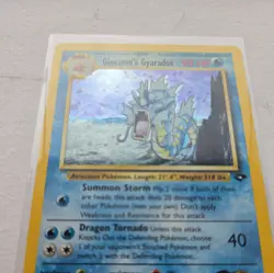 GIOVANNI'S GYARADOS - 5/132 - Gym Challenge - Holo - Pokemon Card - EXC/NM - Image 2