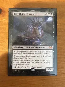 Toxrill, The Corrosive - Magic The Gathering Single Card - Image 1