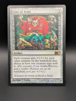 MTG - Coat of Arms - Artifact - M10 #207 - Rare - NM - Image 1