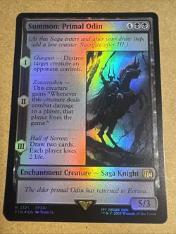 Summon: Primal Odin Final Fantasy Foil - Image 1