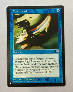 MTG - Mind Bend - NM - The List - Mystery Booster 2 - Image 1