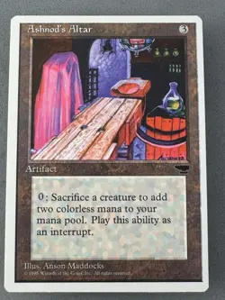Ashnod's Altar Chronicles MTG-Never Played Near Mint-Vintage Magic the Gathering - Image 1