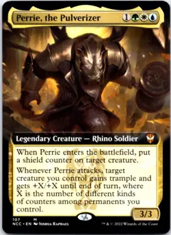 Perrie, the Pulverizer (Extended Art) Commander: Streets of New Capenna, 107 NM - Image 1
