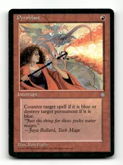 Pyroblast Ice Age #213 Magic the Gathering - Image 1