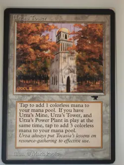 Antiquities MTG Urza's Tower (Forest) Lot of 3 - Image 2