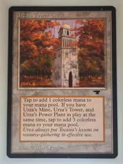 Antiquities MTG Urza's Tower (Forest) Lot of 3 - Image 3