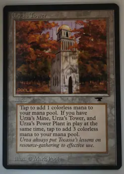 Antiquities MTG Urza's Tower (Forest) Lot of 3 - Image 4