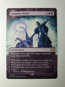 MTG - Sanguine Bond Enchanting Tales - Wilds of Eldraine #0035 - N/M Rare - Image 1