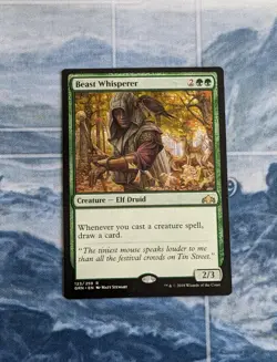 Magic the Gathering MTG - Beast Whisperer - Guilds of Ravnica - Image 1