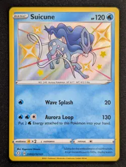 Suicune SV022/SV122 Shining Fates: Shiny Vault Pokemon TCG NM - Image 1