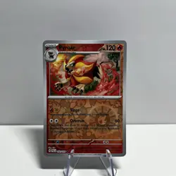 Pyroar 032/193 Reverse Holo Uncommon Pokemon TCG S&V Paldea Evolved - Image 1
