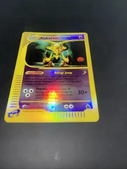 Pokemon Alakazam TCG 2003 Vintage Skyridge 2/144 Reverse Holo Rare - Image 3