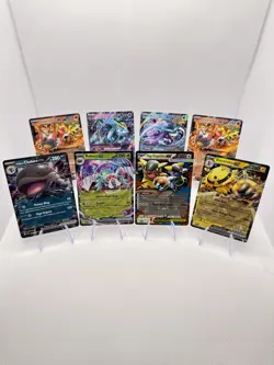 Modern Pokemon Holo Lot of 8 Cards Assortment Promos & EX Pokemon Cards NM - Image 1