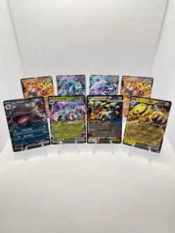Modern Pokemon Holo Lot of 8 Cards Assortment Promos & EX Pokemon Cards NM - Image 2
