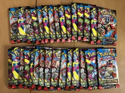 Pokemon TCG Mega Evolutions Booster Pack Lot (30) - Image 1