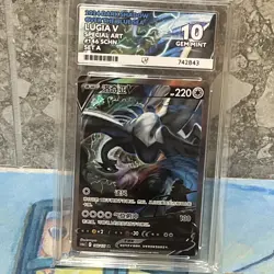 Lugia V alt art S-chinese silver tempest ACE 10 Pokemon Card GEM MINT - Image 1