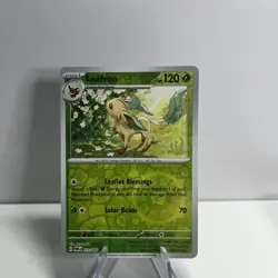 Leafeon 011/167 Reverse Holo Uncommon Pokemon TCG S&V Twilight Masquerade - Image 1