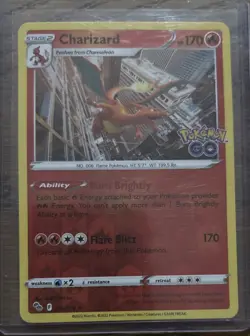 Charizard Reverse Holo Rare Pokemon GO 010/078 Mint - Image 1