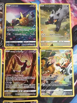 Pokemon Crown Zenith: Galarian Gallery Lot Hoopa V Articuno Moltres Zapdos Promo - Image 2
